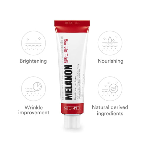 Medi-Peel Melanon X Cream 1.01 fl oz, Anti-Aging Spot Treatment, Brightening, Korean Skin Care