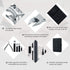 Professional Stainless Steel Nail Clipper Kit - 18pcs Travel & Grooming Set with Luxurious Case