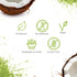 Dr. Zisman ZT Slimming Matcha-Coconut Herbal Tea Blend with Senna Leaf - 28 Day Wellness Blend (28 Bags)