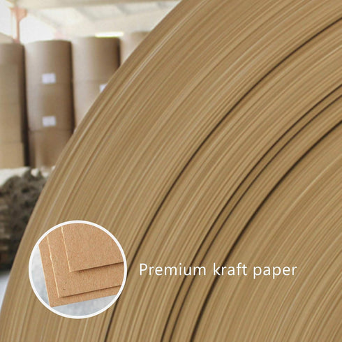 FRIDAY NIGHT 50Pcs Wedding Favors Candy Buffet Bags, Brown Kraft Paper Favor Bags for Snacks or Cookie Buffets