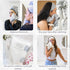 VOLO Hero Luna Gray Face Towel, Reusable Makeup Remover & Washcloths, Ultra Soft Microfiber 3PK