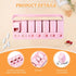Yunolife 7-Day 1, Daily Pill Organizer, Weekly Time-a-Day Pill Box with Sliding Lid, Portable Travel Medicine Case