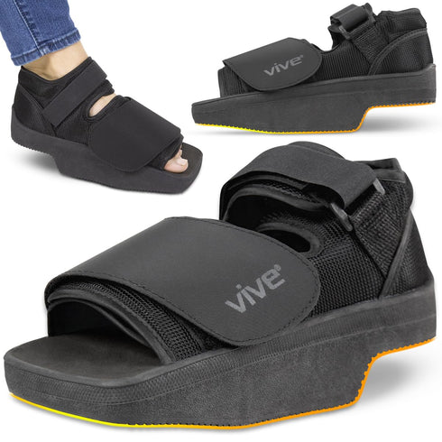 Vive Wedge Post-Op Shoe - Offloading Boot for Heel or Ankle Pain