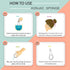Pure SOL. Konjac Exfoliating Bath Sponge - Original Exfoliator for Sensitive Skin, Deep Cleansing