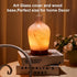 inrorans 160ml 7 Classical Vase Art Glass Aromatherapy Diffuser ultrasonic Cool Mist Scent Aroma Essential Oil Diffu er