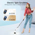 Electric Spin Scrubber, 2024 New Full-Body Waterproof Bathroom Scrubber with Power LCD Display