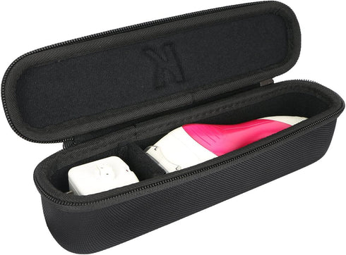 Khanka Hard Travel Case Replacement for Panasonic ES2207P Ladies Electric Shaver Women’s Electric Razor/Trimmer (black)