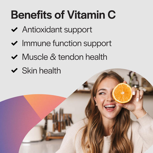 PureFormulas Supreme C with Bioflavonoids - 100 Tablets | 1000 mg Vitamin C & Immune Support