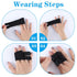 Wanmu 2Pcs Finger Splint Adjustable Finger Buddy Straps/Wraps Reusable Trigger Fingers Splints Compression Mallet
