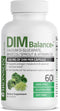 Bronson DIM Balance+ with Calcium D-Glucarate, Broccoli Sprouts and Vitamin D3, 60 Vegetarian Capsules