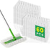 60 Count Dry Sweeping Cloths, Compatible with Swiffer Sweeper Heavy Duty Pet Pads for Dust and Hair