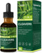 Cleavers Herb Extract Organic Drops for Lymphatic Drainage Support, Detox Cleanse Support