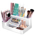 ANRUI Nail Drill Machine & Bits Storage Box, Plastic Organizer with 28 Holes for Manicure Tools