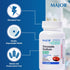 MAJOR Docusate Sodium 100 mg - Stool Softener Laxative Softgels for Constipation Relief, 100 Count (2 Pack)