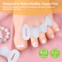Soft Toe Spacers for Beginners, Toe Separators for Alignment, Silicone Bunion Corrector for Women Big Toe