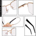 Progressive Multifocus Computer Reading Glasses, Blue Light Blocking Readers for Eye Protection