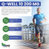 Q-Well-10 (60 Count) CoQ10 200mg Q10 America Medic & Science | Softgels | Nutritional Supplement with Coenzyme