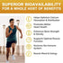 Extra Strength 4-in-1 Calcium + Vitamin D3 + K2 + B12 Supplement Complex, 120 Softgels for Bone and Immune Health, 60