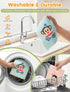 Paul Frank 6 Pack Swedish Dishcloths for Kitchen, Funny Swedish Dish Cloths Reusable Paper Towels, Super Absorbent Dish