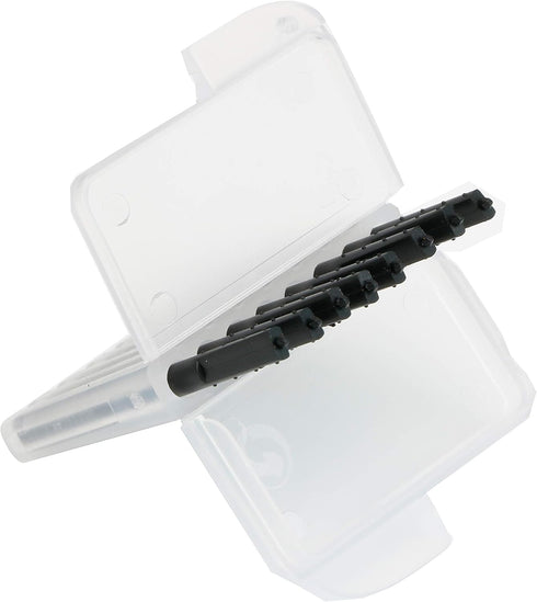 Hearing Aid Wax Guard Filter for Phonak, Widex, Resound - 40 Filters Cleaning Kit Accessory (Black)