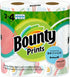 Bounty Paper Towels, Prints - 2 pk