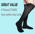 2 Pairs Walking Boot Socks, Air Cam Walker Brace Fracture Boot Orthopedics Socks Replacement Sock Liner