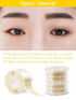 Lorvain 1800 Pieces Breathable Eyelid Tape, 3 Rolls Waterproof Invisible Eye Stickers for Big Eye Decoration