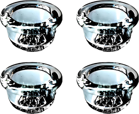 Pipe Screens - 4 pieces of 0.6 diameter glass 1/2 inch sieve filter bowl with acrylic box