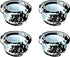 Pipe Screens - 4 pieces of 0.6 diameter glass 1/2 inch sieve filter bowl with acrylic box