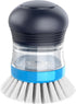 MR.SIGA Soap Dispensing Palm Brush, Kitchen Brush for Dish Pot Pan Sink