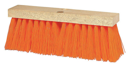Tough Guy Orange Polypropylene Heavy Duty Push Broom