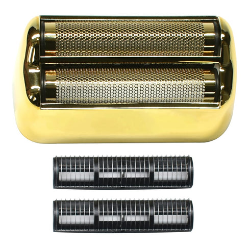 Replacement Foil and Cutters for BaBylissPRO Electric Shaver, Double Foil Shaver Replacement Head Compatible with FXFS2