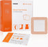 EalionMed Silicone Foam Dressing with Gentle Adhesive Border, 4''x4'', 10 Pack for Bed Sore Wound Bandage