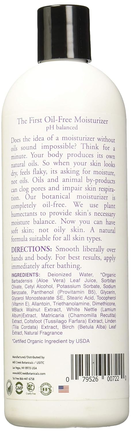 Mill Creek Sleepy Hollow Oil-Free Moisturize (1 Pack)