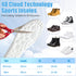 Cloudsole Insoles, Orthopedic Insoles for Women & Men, Plantar Fasciitis Insoles, Anti Fatigue, Foot Pain Relief (Gray,