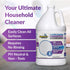Supplies,1-Gallon. Sheiner's Multipurpose Cleaner Concentrate, No-Rinse Floor Cleaner for Mopping & Floor Degreaser