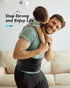 Back Brace for Women Men with Ergonomic Support and Carbon Fibre Splints for Lower Back Pain Relief