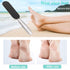 Professional Pedicure Foot File, Coarse/Fine Double Side Reusable Stainless Steel Cracked Skin Corns Callus Remover