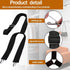 JETJIAN 2-Pack 26"-41" Dressing Aid Clips for Pants One-Hand Pants Assist Tool for Elderly, Disabled & Post-Surgery