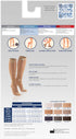 Truform Sheer Compression Stockings, 15-20 mmHg, Women's Knee High, Pink, X-Large
