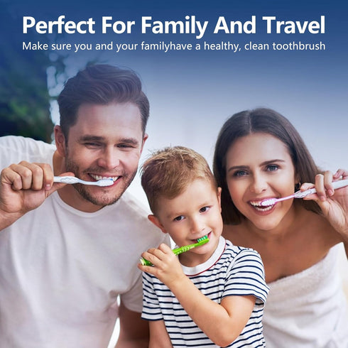Toothbrush Covers Case San itizer and Holder with Light,Toothbrush Covers with Holder, Rechargeable Portable Toothbrush
