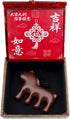 NWIUREN Sandalwood Cute Pony Scalp Massager | Wooden Massage Brush for Head, Face,