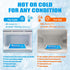 Reusable Gel Ice Packs, 2 Pack - Hot and Cold Therapy for Injuries, Headaches, Joint Pain Relief