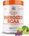 Genius BCAA Energy Powder, Grape Limeade, Nootropic Amino Acids & Muscle Recovery, Vegan Workout Supplement