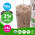 Orgain Organic Vegan Protein Powder, Iced Coffee, 21g Plant Protein, 60mg of Caffeine, Low Net Carb, No Added Sugar