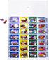 Medi-Aid Weekly Cold Seal Medication Blister Pack System Cards - 4 Times a Day, 24 Compartments, 6 Pack, One Piece Unit