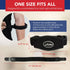 Tennis Elbow Brace & Adjustable Arm Band Support – Pain Relief for Tendonitis, Comfy Removable Arm Wrap (Single, Black)