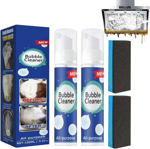 QUAAM Bubble Cleaner Foam,All-Purpose Bubble Cleaner Spray, Foam Cleaner All Purpose Duty,