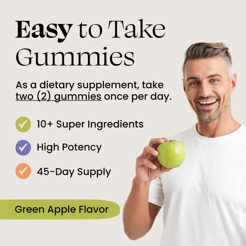 Optimal Prime Sea Moss Gummies, 3000mg Sea Moss, 2000mg Black Seed, 1000mg Ashwagandha, 90 Vegan Gummies
