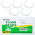 Ultraclean Access Flosser Refill Heads, 80ct, Durable for Effective Plaque Removal & Oral Hygiene